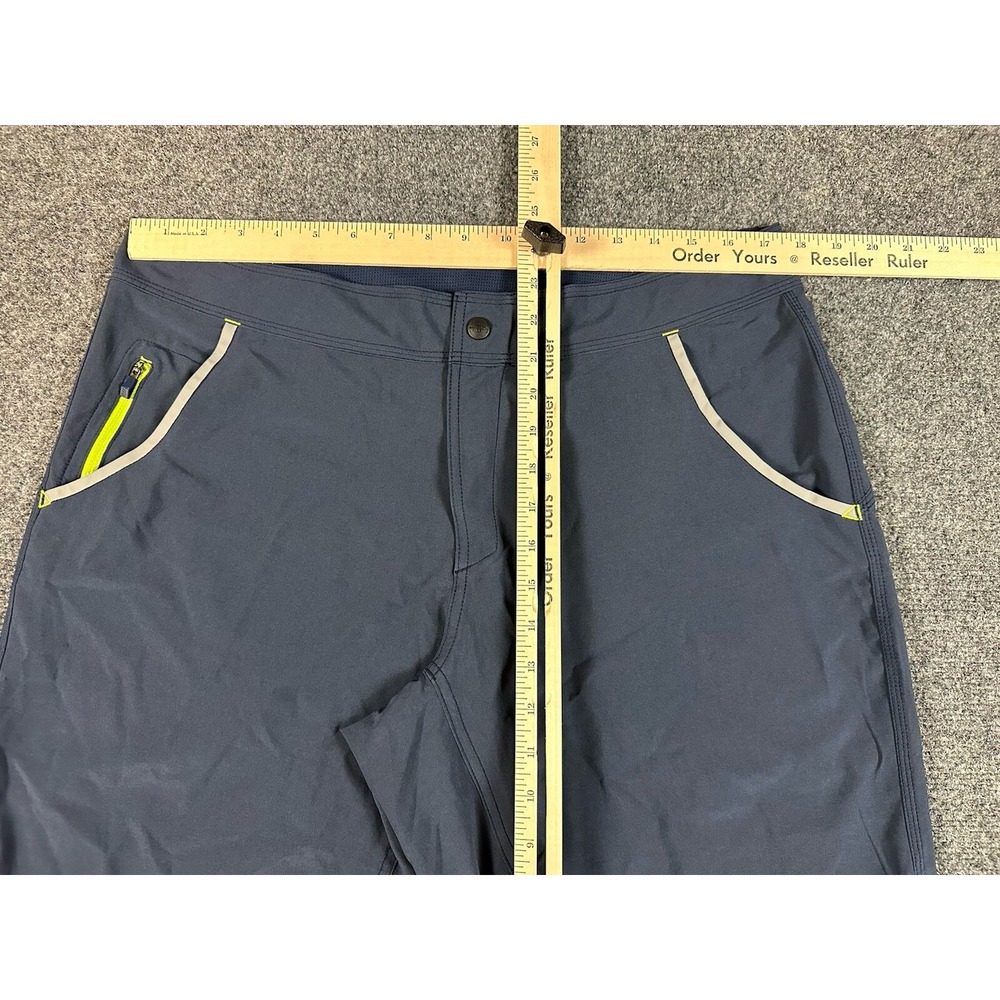 Men's The North Face Kilowatt Performance Shorts Size 36 Chino Pockets Blue Logo - Picture 4 of 11